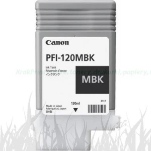 Tusz Canon PFI-120MBK do TM-200/TM205 | 130ml (CF2884C001AA ) MatteBlack