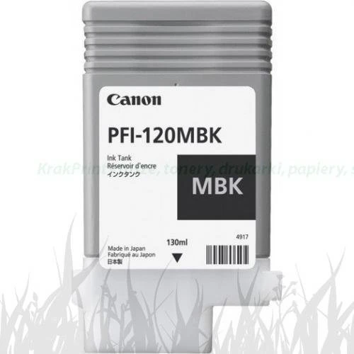 Tusz Canon PFI-120MBK do TM-200/TM205 | 130ml (CF2884C001AA ) MatteBlack