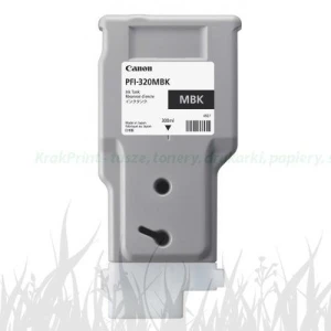 Tusz Canon PFI-320Mbk do TM-200/TM205 | 300ml (CF2889C001AA) MatteBlack