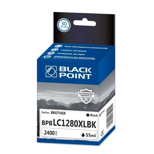 [BPBLC1280XLBK] Ink/Tusz Black Point (Brother LC1280XLBK) black