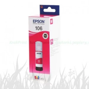 Tusz Epson Nr.106 do L7180 | 70ml. (C13T00R340) Magenta