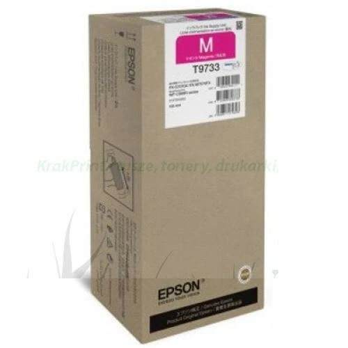 Tusz Epson Oryginał T9733 do WF-C869Rxx | 22 tys. (C13T973300 / C13T97330N) Magenta [Negocjuj Cenę - Atrakcyjne Rabaty]