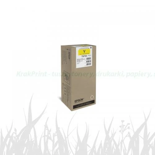 Tusz Epson Oryginał T9734 do WF-C869Rxx | 22 tys. (C13T973400 / C13T97340N) Yellow [Negocjuj Cenę - Atrakcyjne Rabaty]