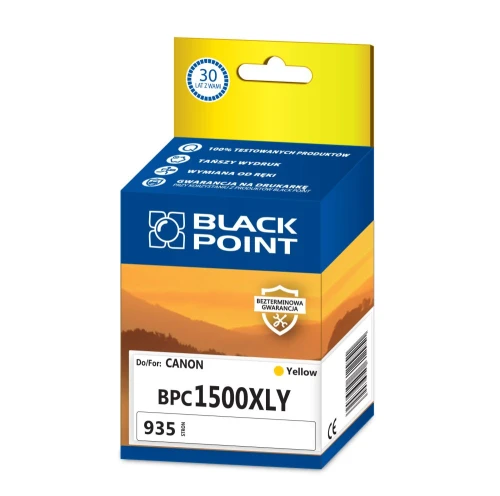 [BPC1500XLY] Ink/Tusz Black Point | (Canon PGI-1500XLY) yellow
