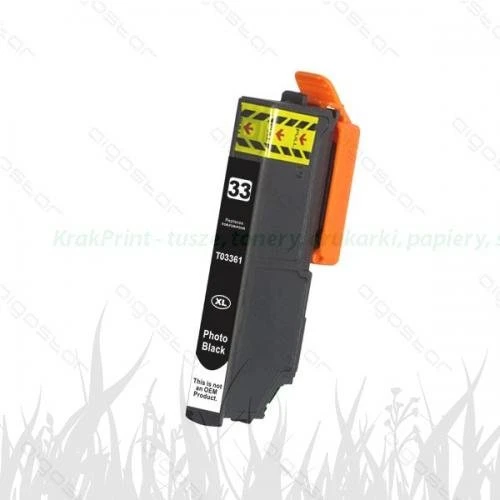 Tusz eMPe Zamiennik do Epson XP-530 T33XL | 14ml (C13T3361401) PhotoBlack