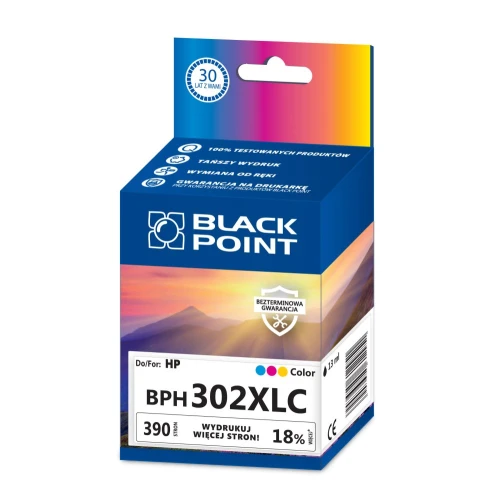 Tusz BlackPoint Zamiennik F6U67AE (BPH302XLC) Color