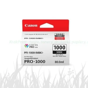 Tusz Canon Oryginał PFI-1000MBK (0545C001) MatteBlack