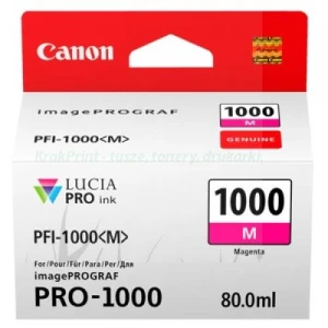 Tusz Canon Oryginał PFI-1000M (0548C001) Magenta