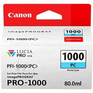 Tusz Canon Oryginał PFI-1000PC (0550C001) PhotoCyan