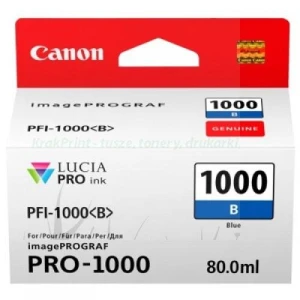 Tusz Canon Oryginał PFI-1000BL (0555C001) Blue