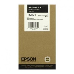 Tusz Epson Nr.T6021 do Stylus Pro 7800, 7880 | 110ml (C13T602100) PhotoBlack