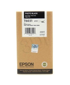 Tusz Epson Nr.T6031 do Stylus Pro 7800, 9800 | 220ml (C13T603100) PhotoBlack