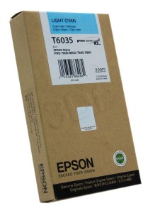 Tusz Epson Nr.T6035 do Stylus Pro 7800 | 220ml (C13T603500) LightCyan