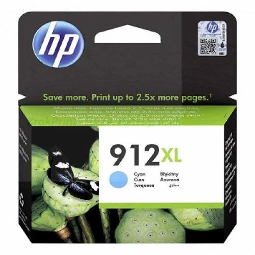 Tusz Hewlett-Packard Nr.912XL do OfficeJet Pro 8023 | 825str. (3YL81AE) Cyan