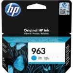 Tusz Hewlett-Packard Oryginał 963 do OfficeJet Pro 9013, 9023 (3JA23AE) Cyan