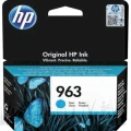 Tusz Hewlett-Packard Oryginał 963 do OfficeJet Pro 9013, 9023 (3JA23AE) Cyan