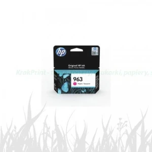 Tusz Hewlett-Packard Oryginał 963 do OfficeJet Pro 9013, 9023 (3JA24AE) Magenta
