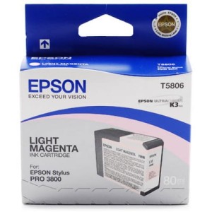 Epson Oryginał C13T580B00 - Tusz LightMagenta