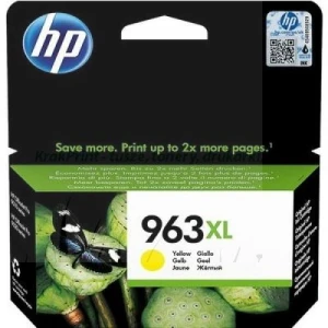 Tusz Hewlett-Packard Oryginał 963XL do OfficeJet Pro 9013, 9023 (3JA29AE) Yellow