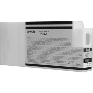 Tusz Epson Nr.T5961 UltraChrome HDR do Stylus Pro 7700/7890 | 350ml (C13T596100) PhotoBlack
