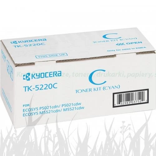 Toner TK-5220C do Kyocera M5521cdw | 1,2tys. (1T02R9CNL1) Cyan