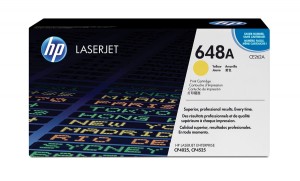 Toner HP Nr.648A do LaserJet CP4025/4525  | 11tys. (CE262A) Yellow 
