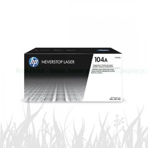Bęben Hewlett-Packard Oryginał 104A do Neverstop Laser 1000A/1000W (W1104A) Black