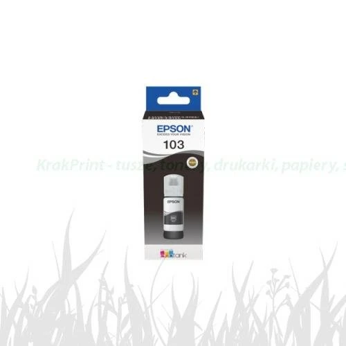 Tusz Epson Oryginał NR.103 do L1110 | 4,5 tys (C13T00S14A) Black