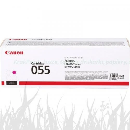 Toner Canon Oryginał i-SENSYS MF744Cdw | CRG-055M | 2,1k (3014C002 ) Magenta