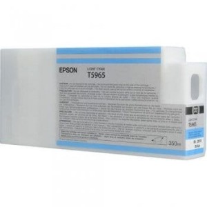 Tusz Epson Nr.T5965 do Stylus Pro 7900, 9900 | 350ml (C13T596500) LightCyan