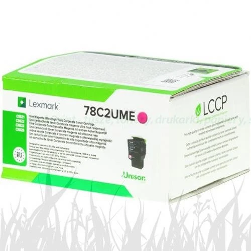 Toner Lexmark CS421dn, CS521dn | 5tys. (78C2XME) Magenta