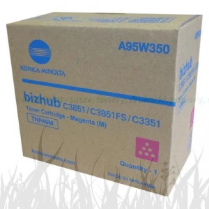 Toner Konica-Minolta do Bizhub C3351/C3851... | TNP49M | 12tys.(A95W350) Magenta