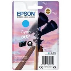 Tusz Epson do Expression Home XP-5100 | Nr.502 | 165str. (C13T02V24010) Cyan