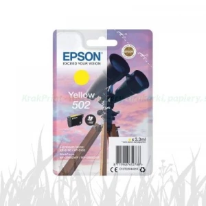 Tusz Epson do Expression Home XP-5100 | Nr.502 | 165str. (C13T02V44010) Yellow