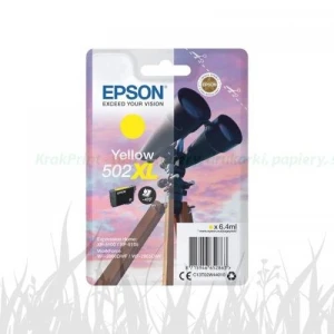 Tusz Nr.502XL do Epson Expression Home XP-5100 | 470str. (C13T02W44010) Yellow