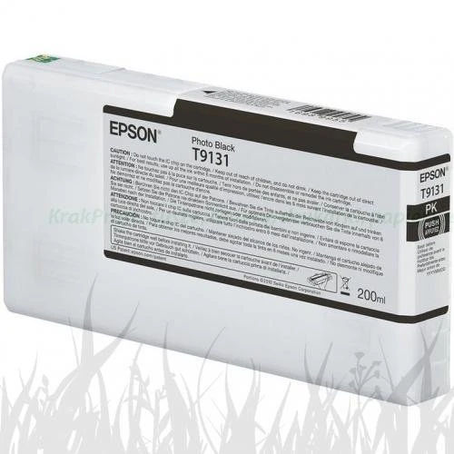Tusz Epson Nr.T9131 do SureColor SC-P5000SE | 200ml (C13T913100) Black