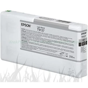 Tusz Epson Nr.T9137 do SureColor SC-P5000SE | 200ml (C13T913700) light black