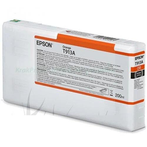 Tusz Epson Nr.T913A do SureColor SC-P5000SE | 200ml (C13T913A00) Orange