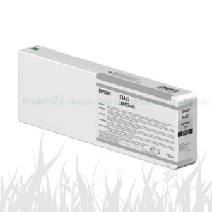 Tusz Epson do Epson SureColor SC-P7500 | T44J740 | 700ml (C13T44J740) LightBlack