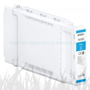 Tusz do Epson Nr.T41R24 do SC-T3400 | 110ml (C13T41R240) Cyan