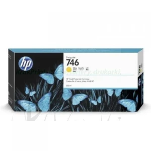 Tusz Hewlett-Packard do DesignJet Z6 24, Z9+ 24... |Nr. 746 | 300ml (P2V79A) Yellow