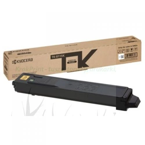 Toner Kyocera  do ECOSYS M8124CIDN | TK-8115K | 12tys. (1T02P30NL0) Black