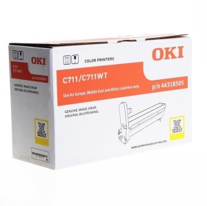 Bęben światłoczuły Oki do C711 | 20 000 str. (44318505) Yellow