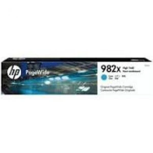Tusz Hewlett-Packard Oryginał 982X do PageWide Enterprise Color 765dn (T0B27A) Cyan