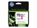 Tusz Hewlett-Packard Oryginał do T630 Nr. 712 3-pack 29-ml (3ED78A) Magenta
