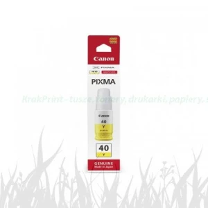 Tusz Canon do G5040 | GI-40Y | 7,7tys. (3402C001) Yellow