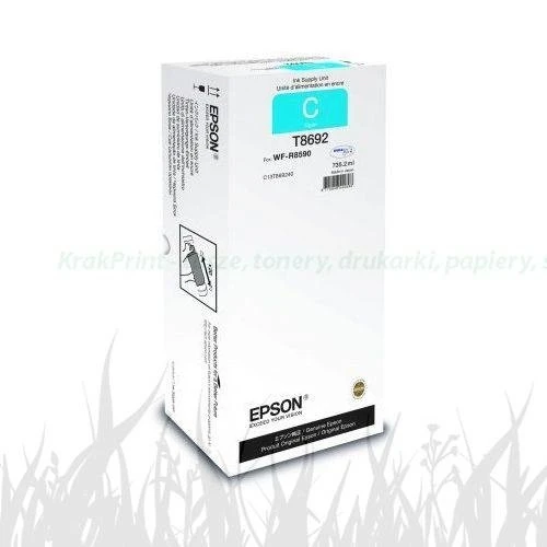 Wkład EPSON T8692 XXL M dp R8590DTWF |75000 stron / 735,2 ml  (C13T869240) Cyan