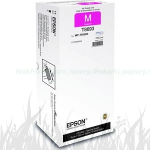 Wkład EPSON T8693 XXL M dp R8590DTWF |75000 stron / 735,2 ml (C13T869340) Magenta