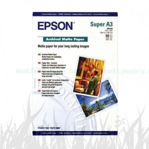 Epson Archival Matte Paper, DIN A3+, 192g/m2, 50 Arkuszy (C13S041340)