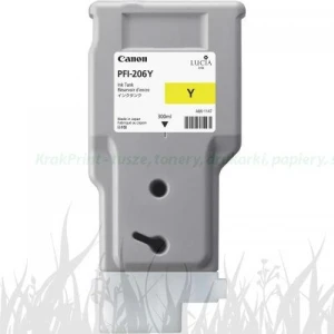 Tusz Canon IPF6500 | PFI-206Y | 300ml (5306B001AA) Yellow